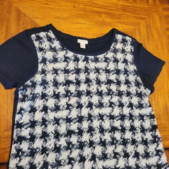 J. Crew Navy & White Mixed MediaTop - Picture 4 of 10